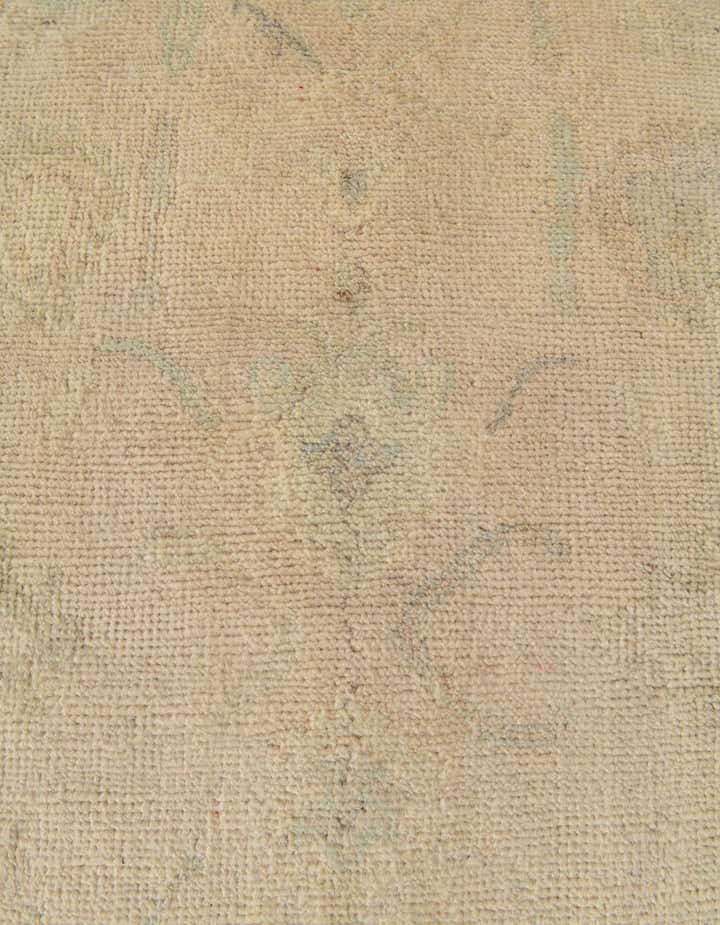 2' 10 x 9' 8 Hand Knotted Oushak Wool Runner Rug