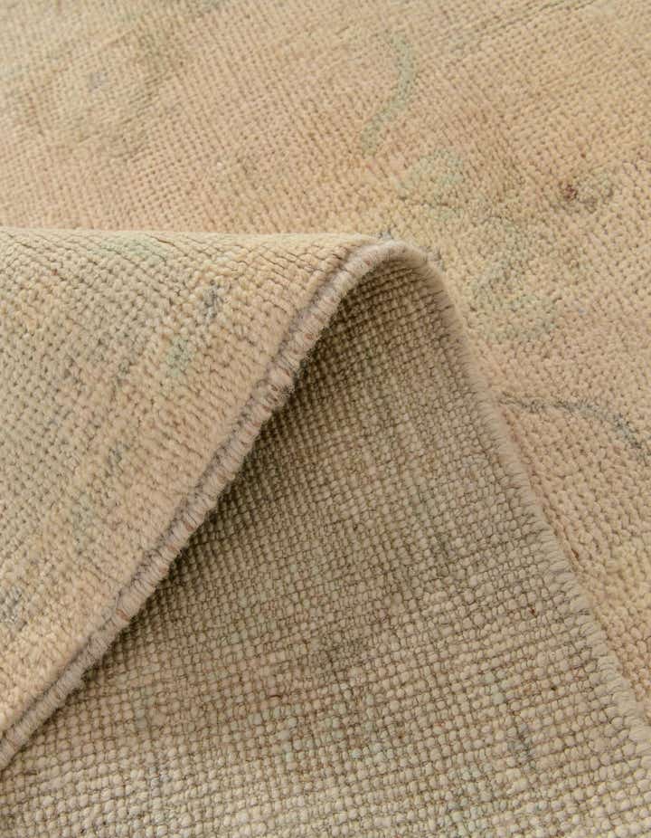 2' 10 x 9' 8 Hand Knotted Oushak Wool Runner Rug