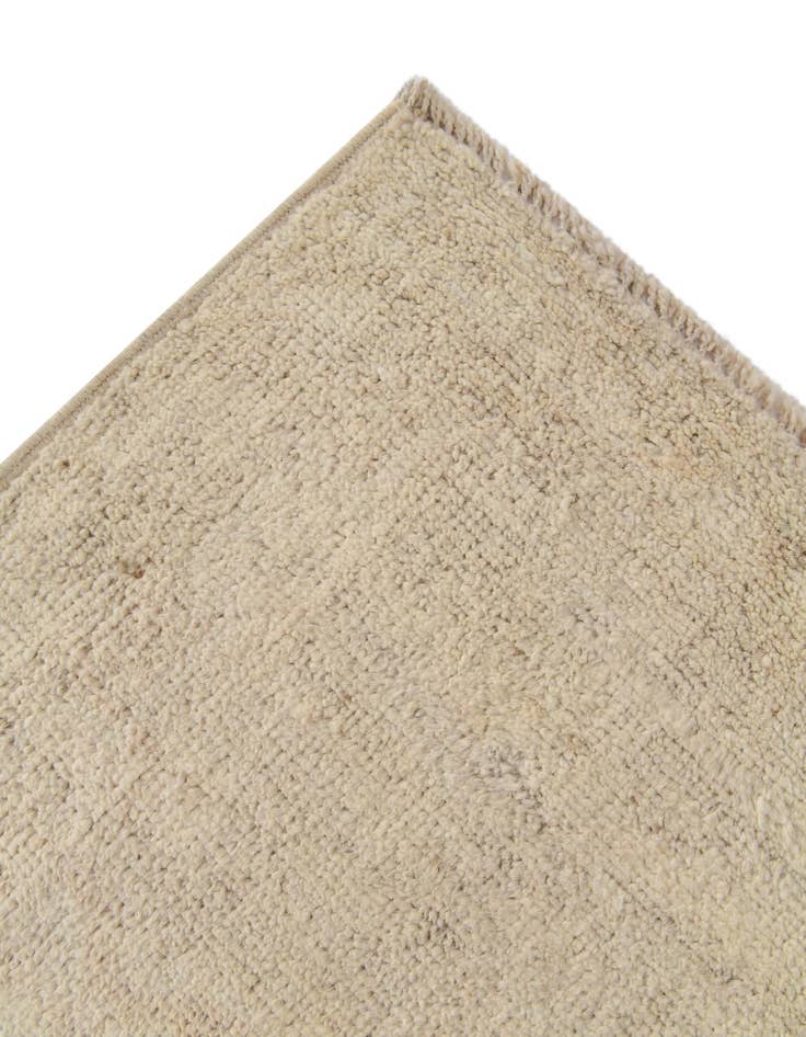 Detail image of 3' 2 x 11' 7 Hand Knotted Oushak Wool Runner Rug