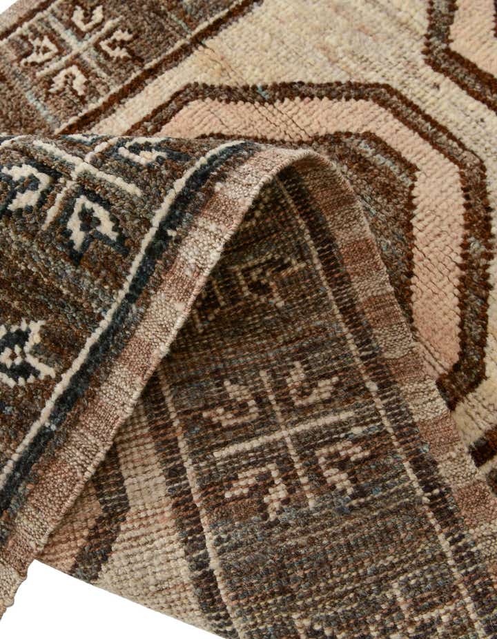 2' 9 x 10' 6 Hand Knotted Oushak Wool Runner Rug