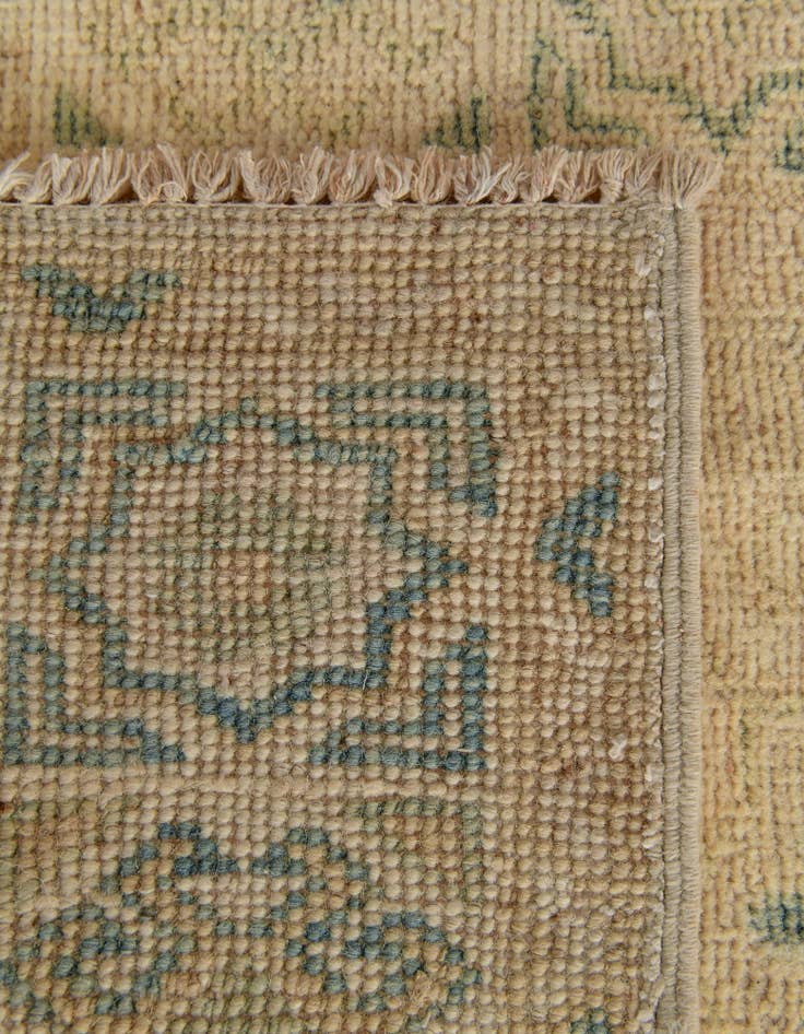 Detail image of 2' 2 x 5' 10  Hand Knotted Oushak Wool Runner Rug