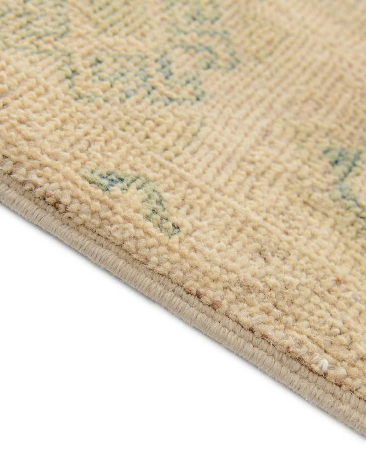 Detail image of 2' 2 x 5' 10  Hand Knotted Oushak Wool Runner Rug