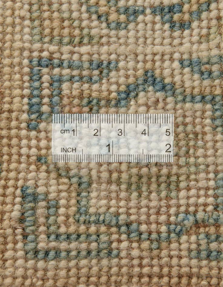 Detail image of 2' 2 x 5' 10  Hand Knotted Oushak Wool Runner Rug