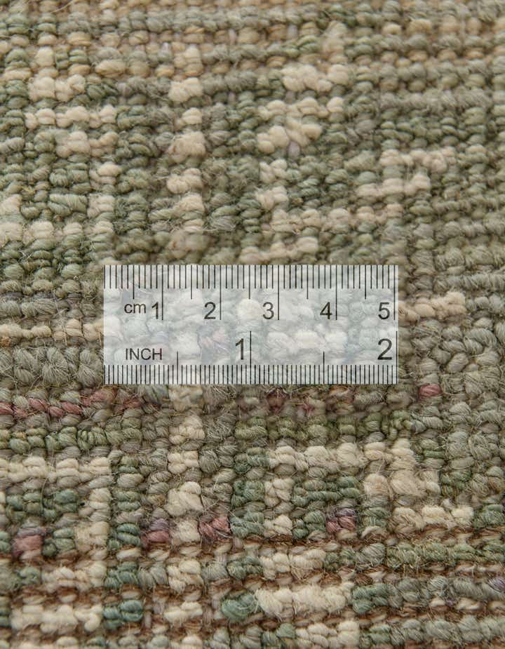 2' 9 x 12' 5 Hand Knotted Oushak Wool Runner Rug