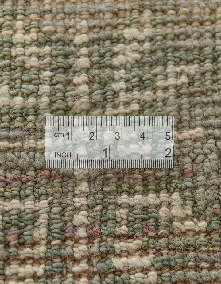 2' 9 x 12' 5 Hand Knotted Oushak Wool Runner Rug