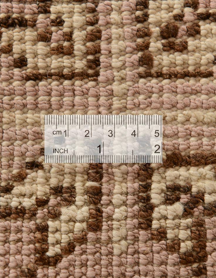 Detail image of 2' 9 x 10' 4  Hand Knotted Oushak Wool Runner Rug