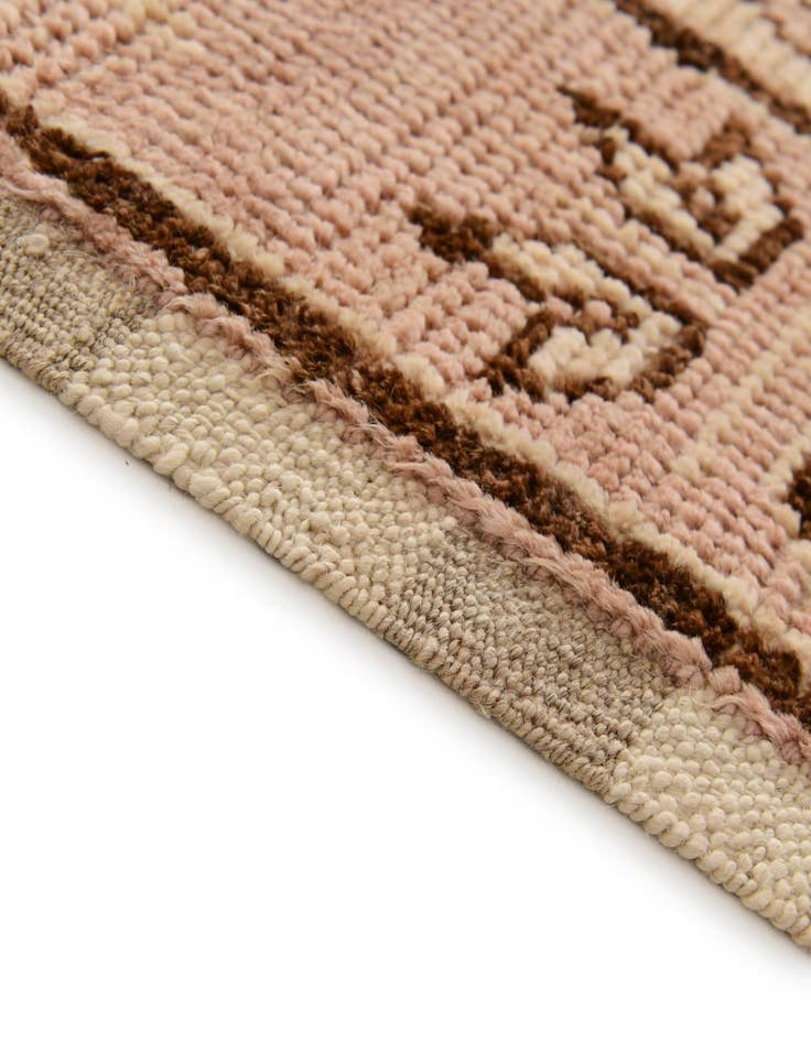 Detail image of 2' 9 x 10' 4  Hand Knotted Oushak Wool Runner Rug