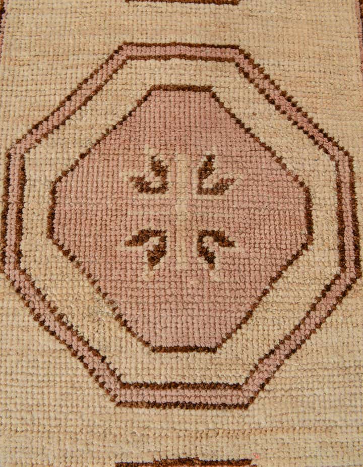 2' 9 x 10' 4 Hand Knotted Oushak Wool Runner Rug