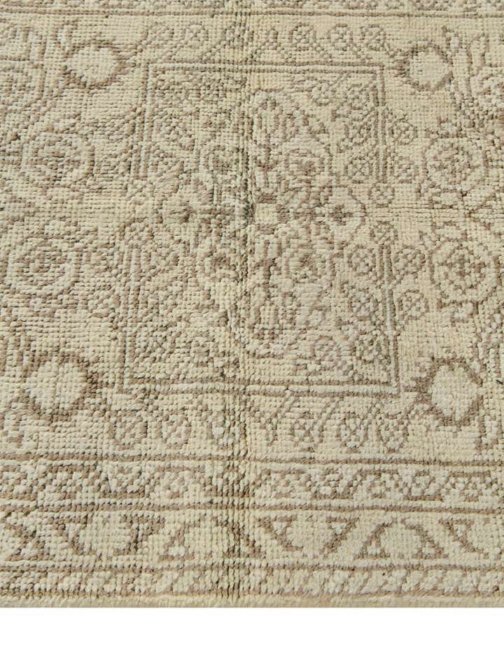 2' 4 x 8' 1 Hand Knotted Oushak Wool Runner Rug