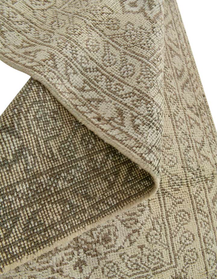 2' 4 x 8' 1 Hand Knotted Oushak Wool Runner Rug