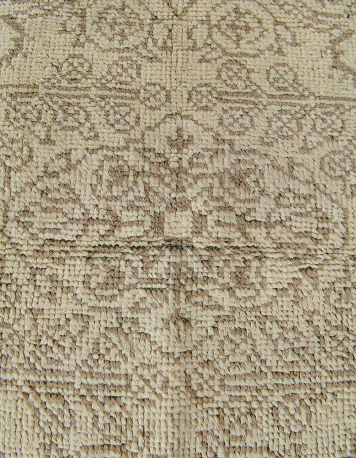 2' 4 x 8' 1 Hand Knotted Oushak Wool Runner Rug
