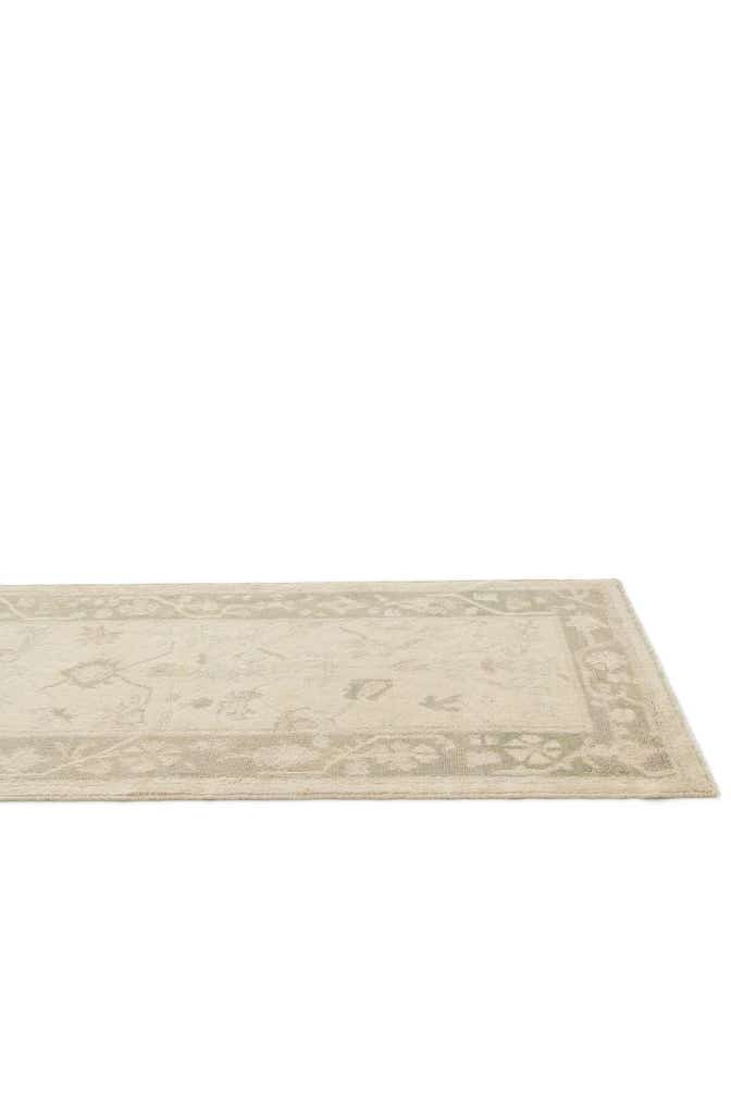 2' 9 x 9' 11 Hand Knotted Oushak Wool Runner Rug