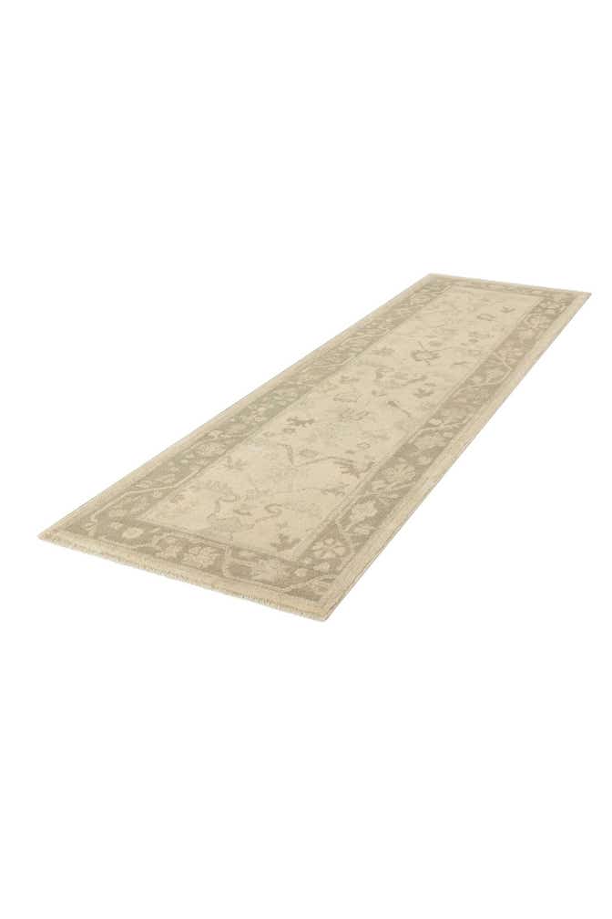2' 9 x 9' 11 Hand Knotted Oushak Wool Runner Rug