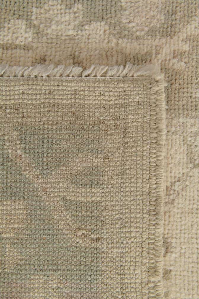 2' 9 x 9' 11 Hand Knotted Oushak Wool Runner Rug