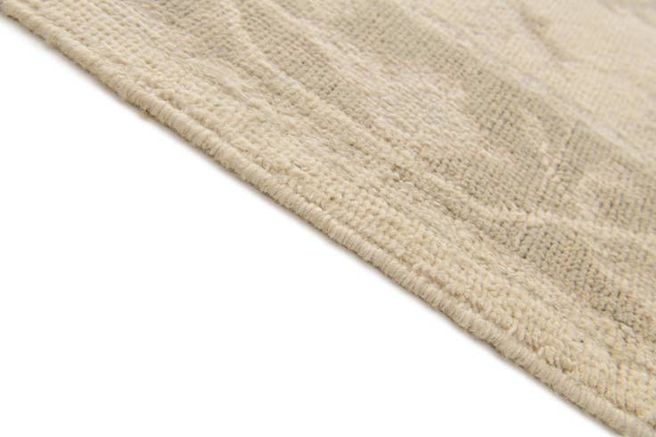 Detail image of 2' 9 x 9' 11 Hand Knotted Oushak Wool Runner Rug