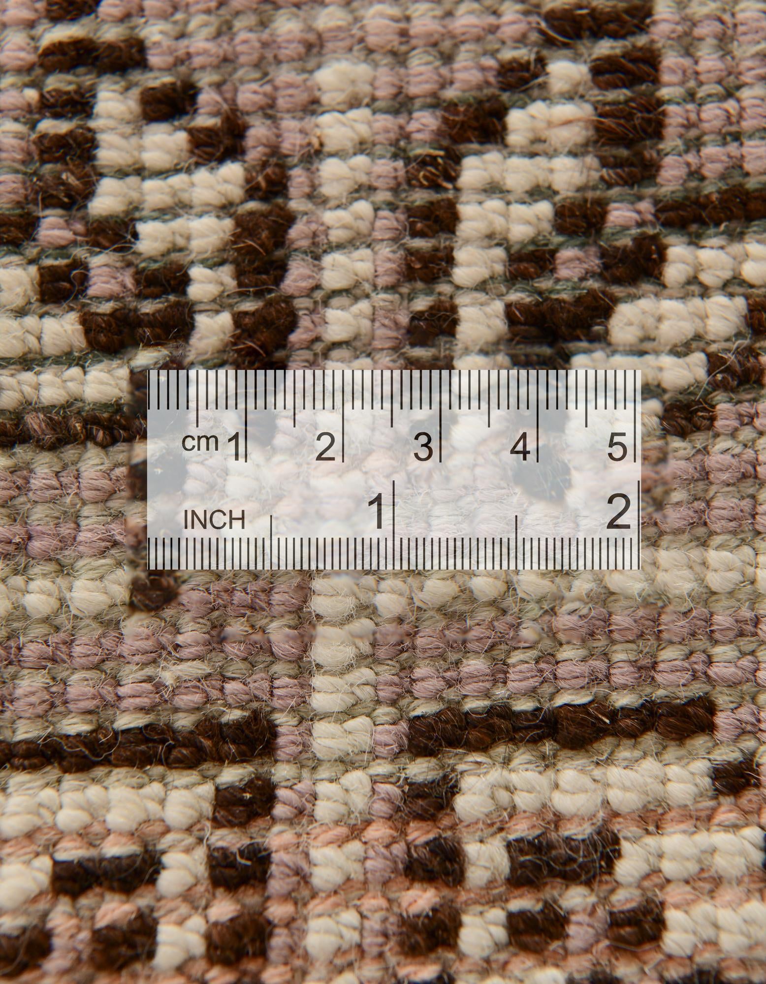 2' 9 x 12' 8 Hand Knotted Oushak Wool Runner Rug