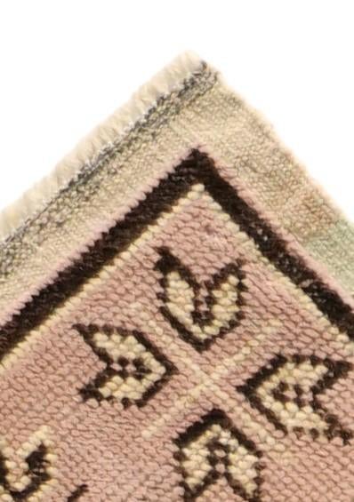 2' 9 x 12' 8 Hand Knotted Oushak Wool Runner Rug