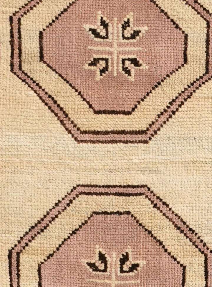2' 9 x 12' 8 Hand Knotted Oushak Wool Runner Rug