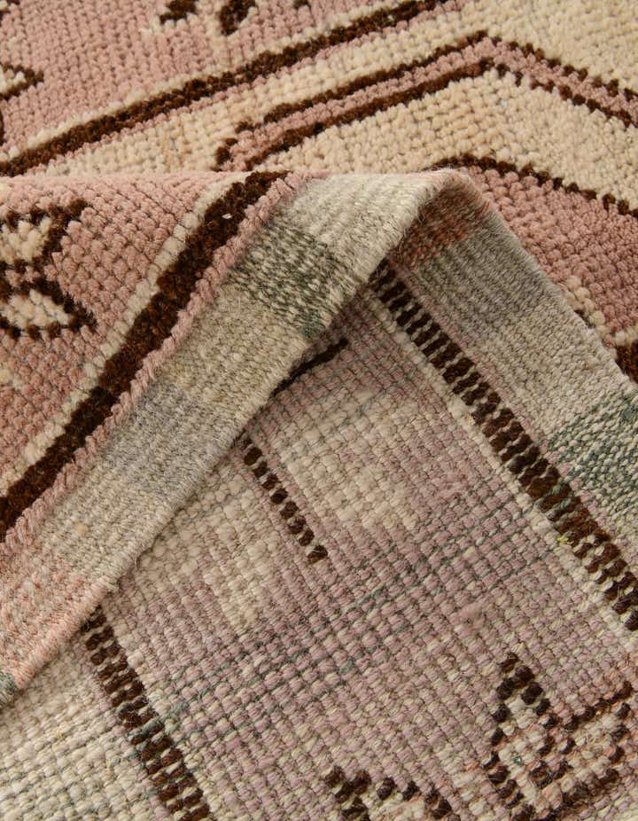 2' 9 x 12' 8 Hand Knotted Oushak Wool Runner Rug