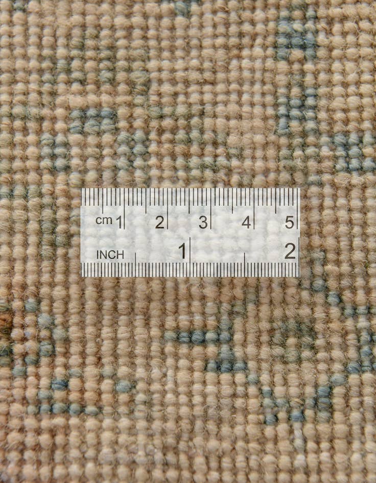 Detail image of 2' 1 x 5' 10  Hand Knotted Oushak Wool Runner Rug