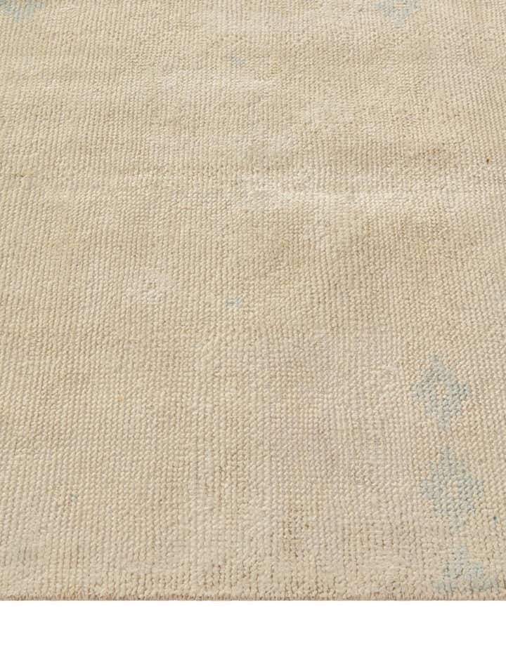 3' 4 x 10' 2 Hand Knotted Oushak Wool Runner Rug