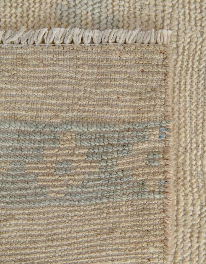 3' 4 x 10' 2 Hand Knotted Oushak Wool Runner Rug