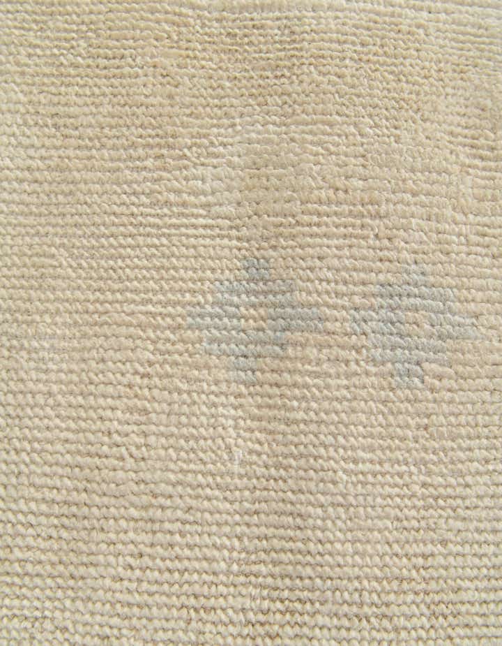 3' 4 x 10' 2 Hand Knotted Oushak Wool Runner Rug