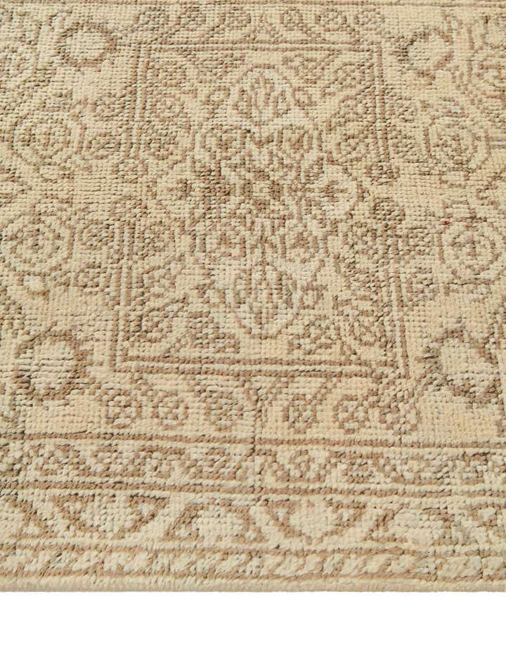 2' 5 x 8' 1 Hand Knotted Oushak Wool Runner Rug