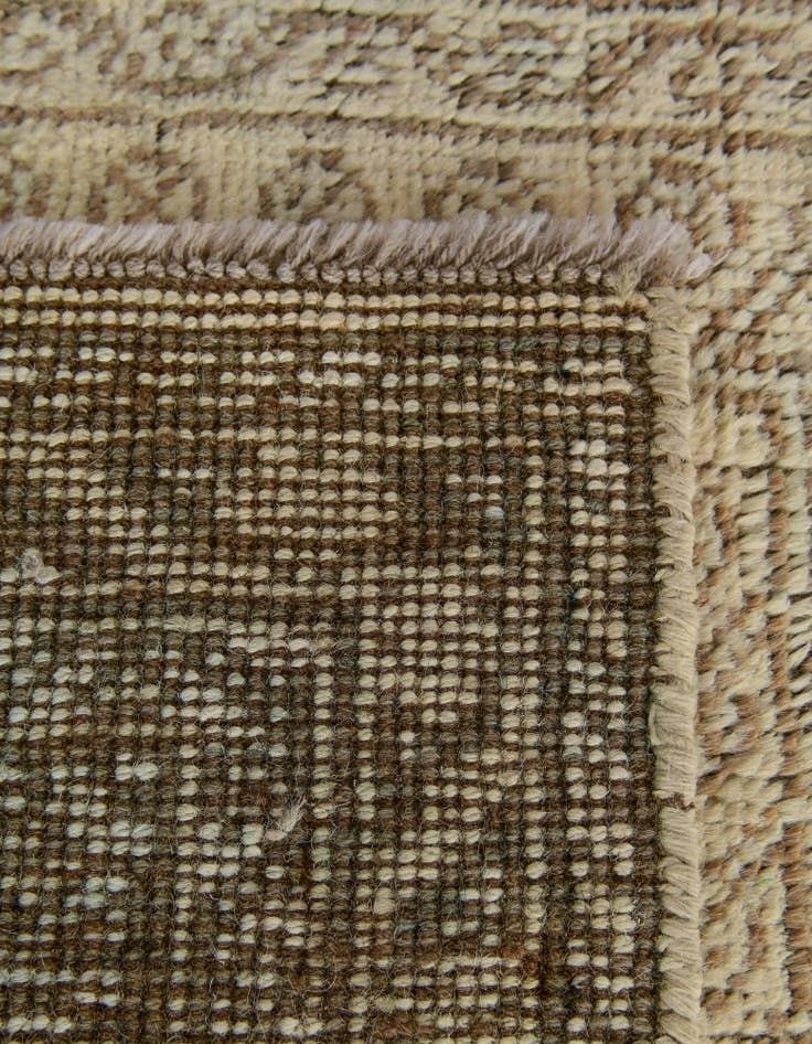 Detail image of 2' 5 x 8' 1  Hand Knotted Oushak Wool Runner Rug