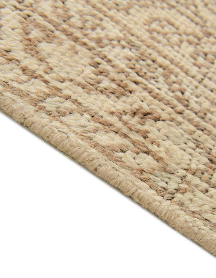 Detail image of 2' 5 x 8' 1  Hand Knotted Oushak Wool Runner Rug