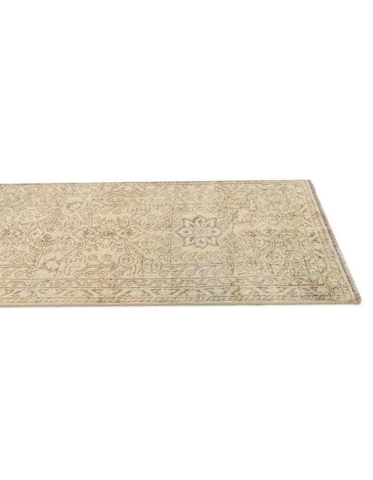 Detail image of 2' 5 x 8' 1 Hand Knotted Oushak Wool Runner Rug