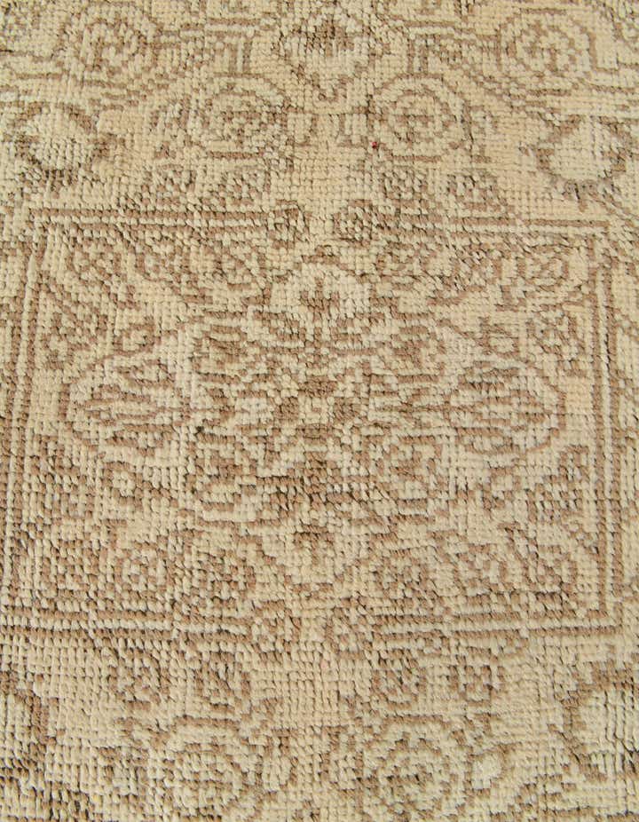 2' 5 x 8' 1 Hand Knotted Oushak Wool Runner Rug