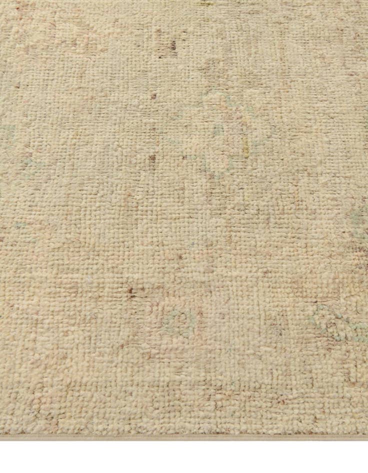 Detail image of 2' 7 x 19' Oushak Wool Runner Rug