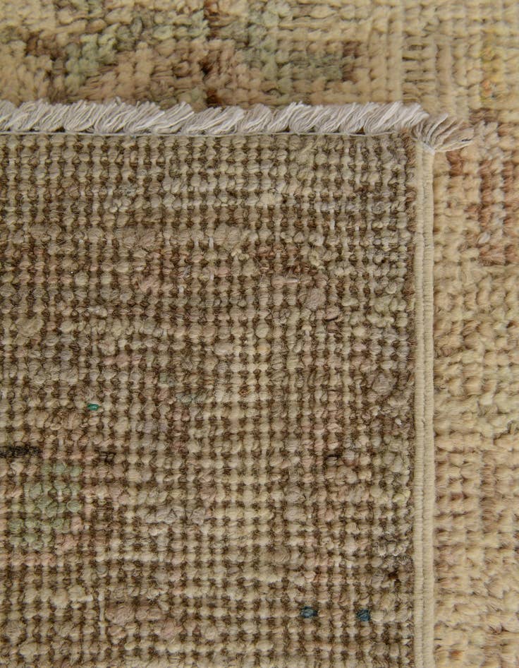 Detail image of 2' 7 x 19' Oushak Wool Runner Rug