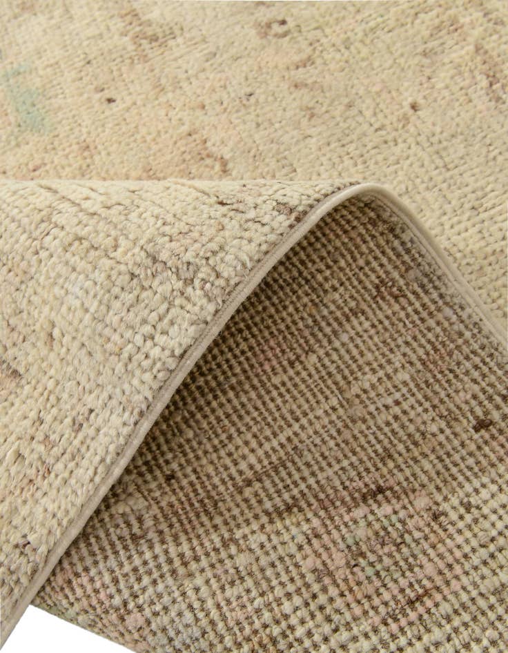 Detail image of 2' 7 x 19' Oushak Wool Runner Rug