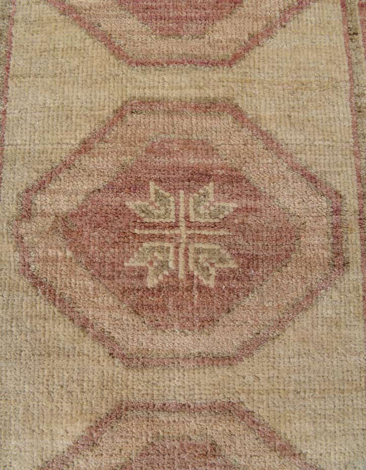 2' 9 x 10' Hand Knotted Oushak Wool Runner Rug