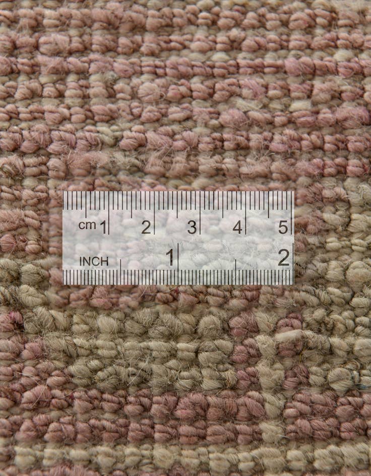 Detail image of 2' 9 x 10'  Hand Knotted Oushak Wool Runner Rug