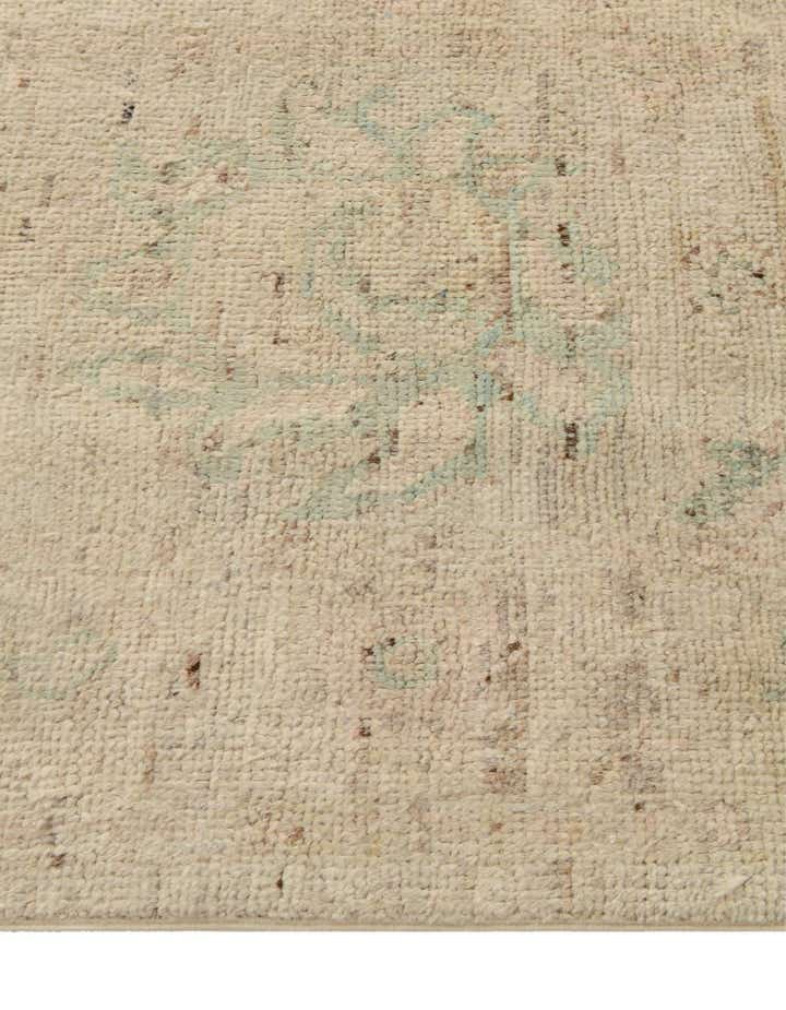 2' 6 x 18' 10 Hand Knotted Oushak Wool Runner Rug