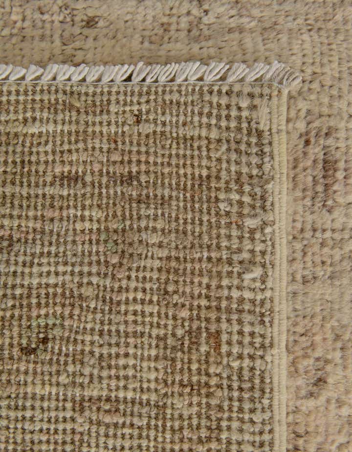 2' 6 x 18' 10 Hand Knotted Oushak Wool Runner Rug