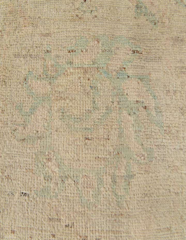 2' 6 x 18' 10 Hand Knotted Oushak Wool Runner Rug