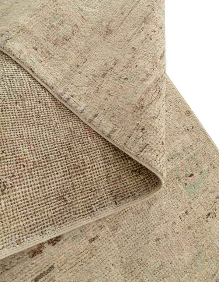 2' 6 x 18' 10 Hand Knotted Oushak Wool Runner Rug