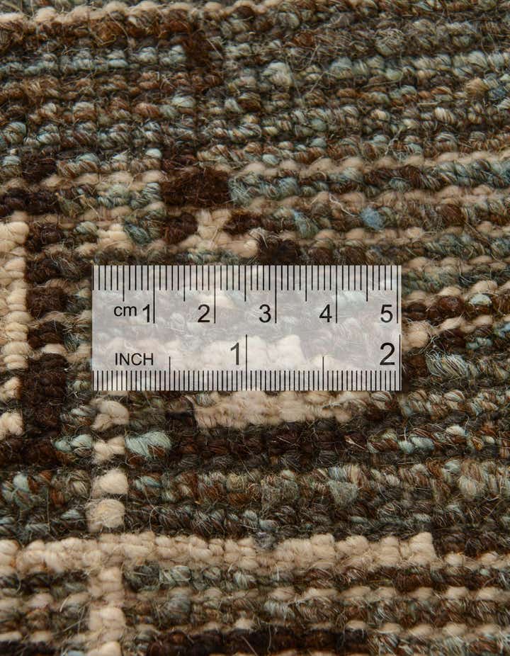 2' 9 x 9' 8 Hand Knotted Oushak Wool Runner Rug