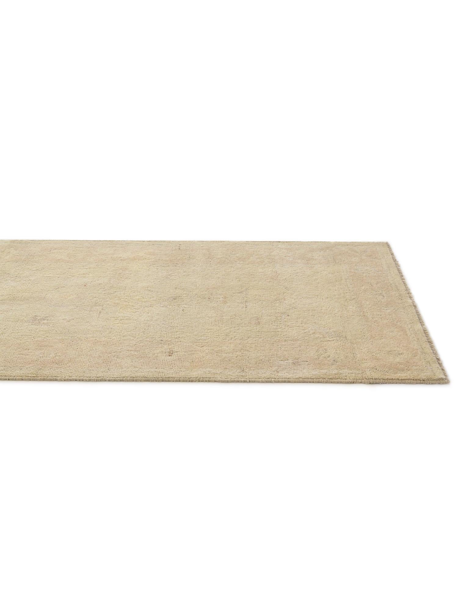 2' 9 x 12' Hand Knotted Oushak Wool Runner Rug