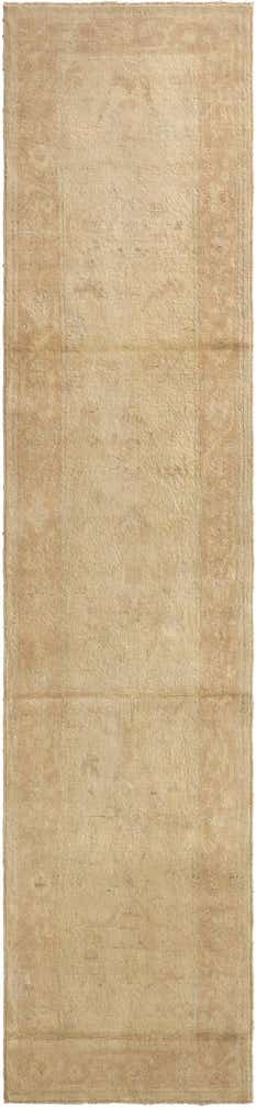 2' 9 x 12' Hand Knotted Oushak Wool Runner Rug