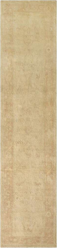 2' 9 x 12' Hand Knotted Oushak Wool Runner Rug