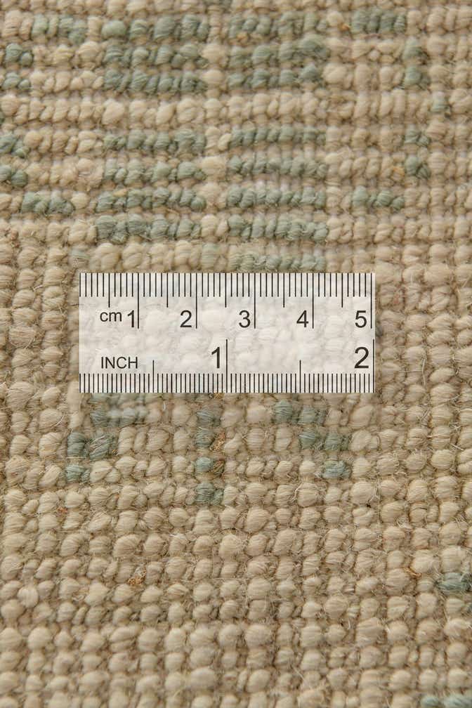 2' 9 x 9' 9 Hand Knotted Oushak Wool Runner Rug