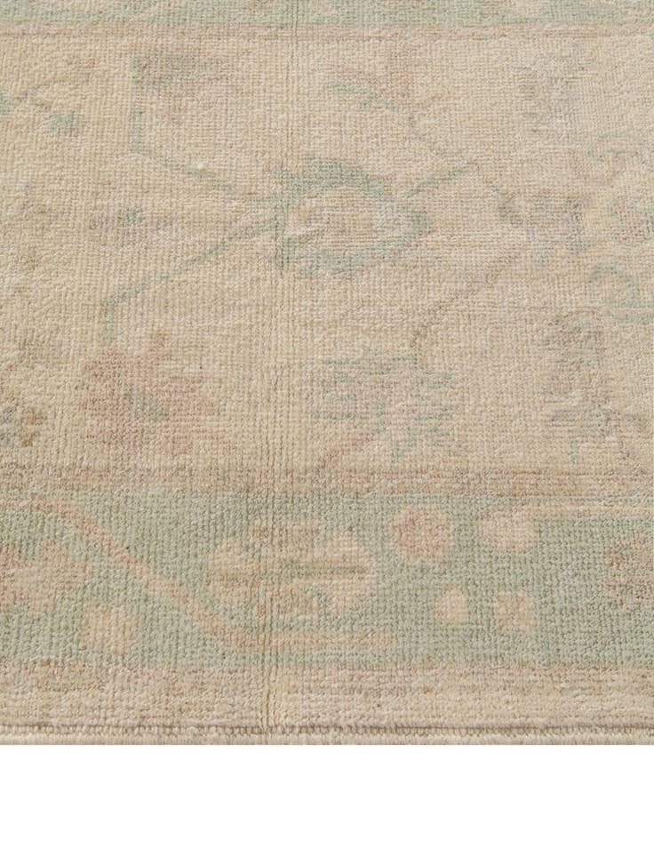 Detail image of 2' 9 x 11' 8  Hand Knotted Oushak Wool Runner Rug