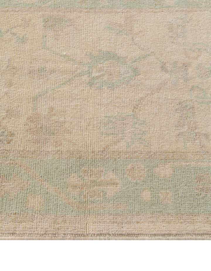 2' 9 x 11' 8 Hand Knotted Oushak Wool Runner Rug