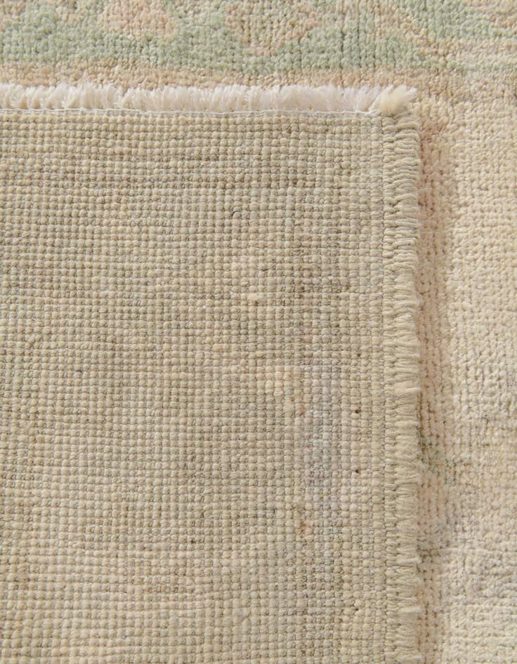 Detail image of 2' 9 x 11' 8  Hand Knotted Oushak Wool Runner Rug