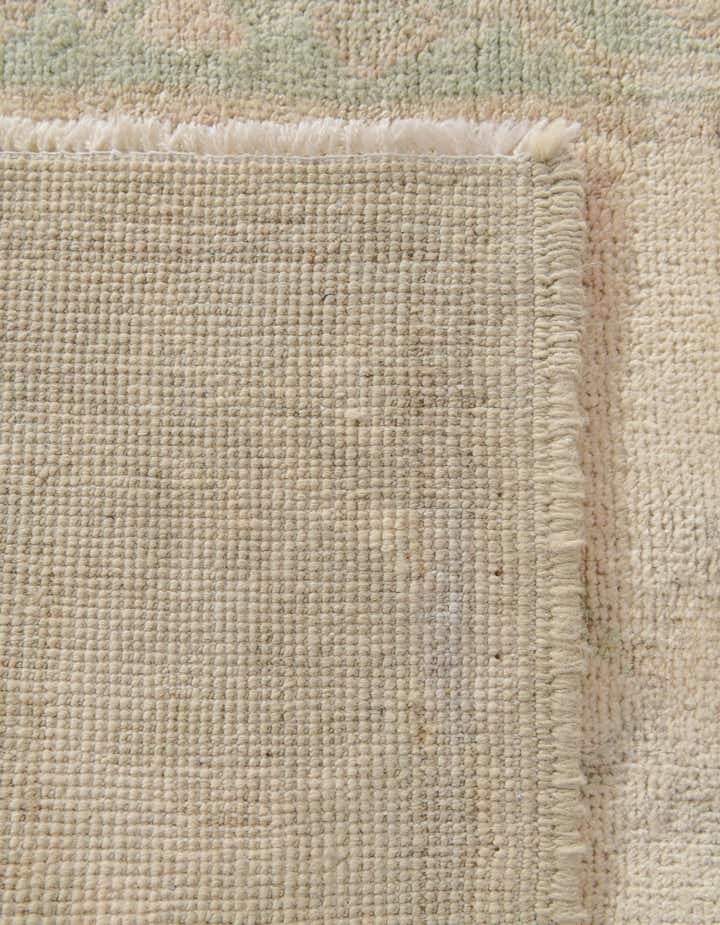 2' 9 x 11' 8 Hand Knotted Oushak Wool Runner Rug